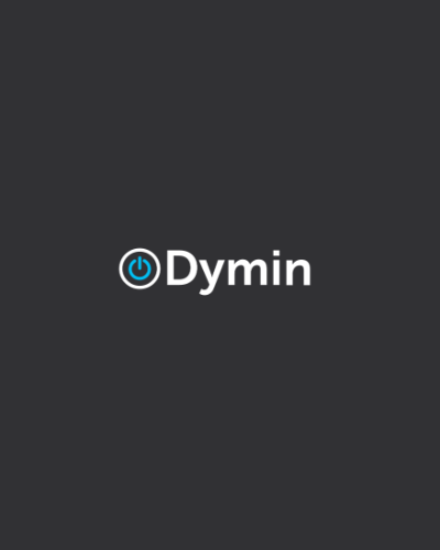 the logo for dymin